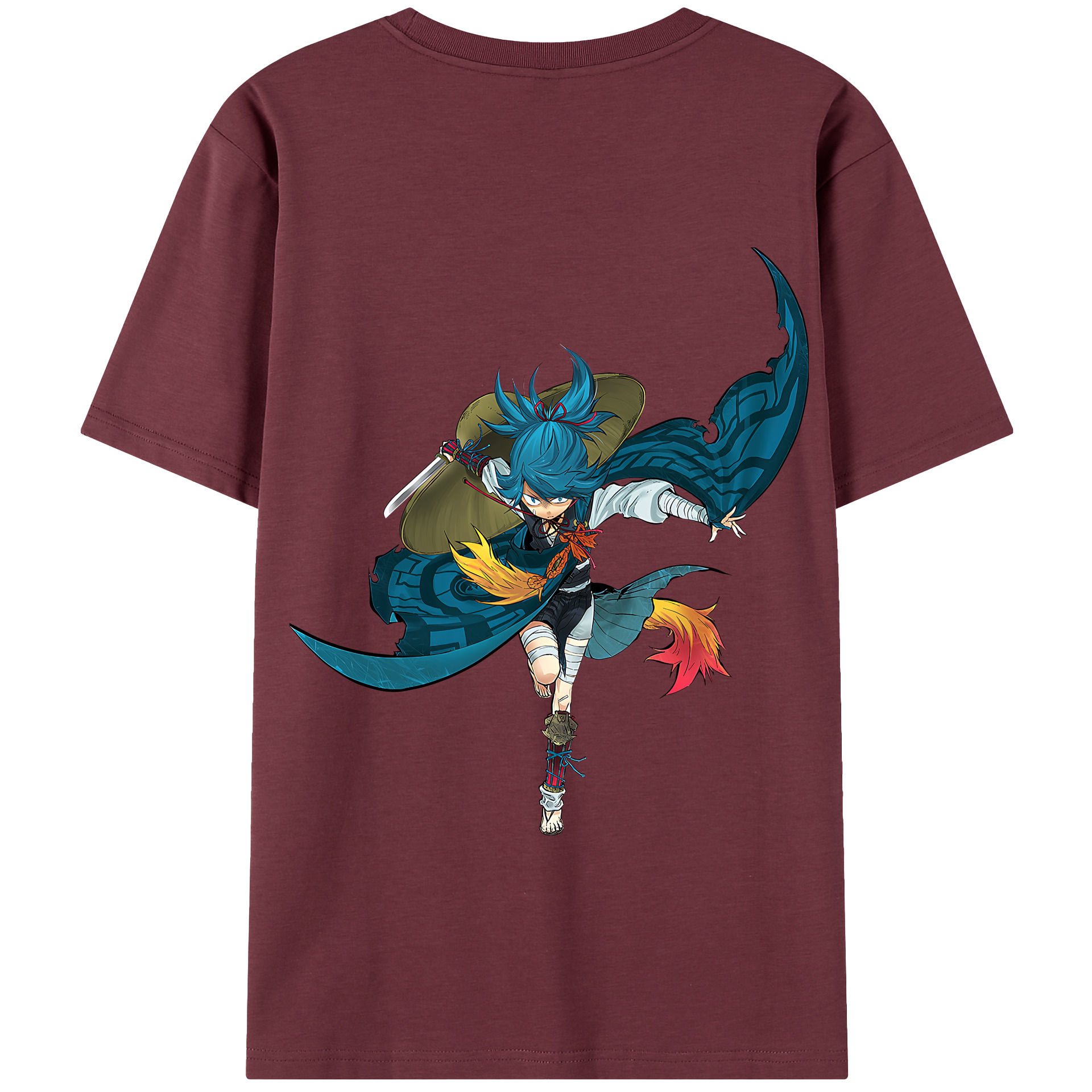 （画像用） 刀剣乱舞 Touken Ranbu 綿100％半袖Tシャツ（背面プリント）